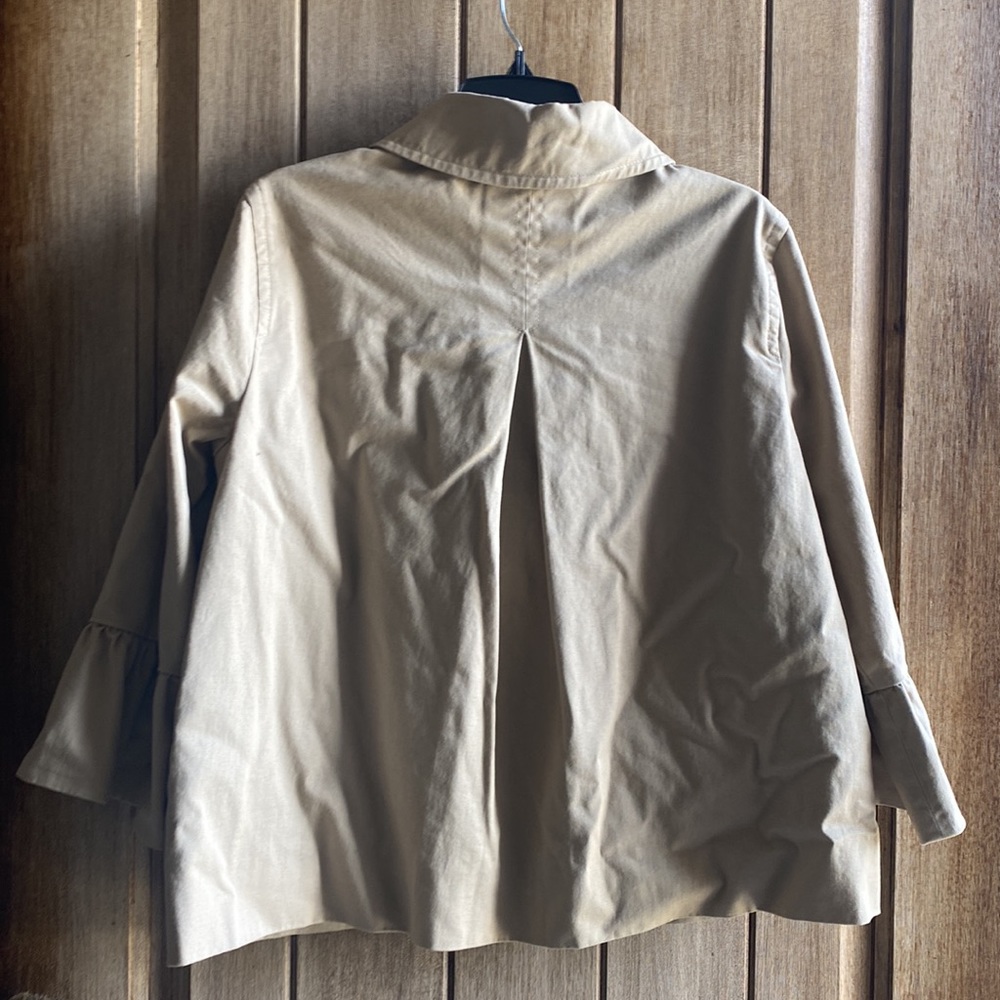 Draper James Short Jacket With Peplum Sleeves - image 5